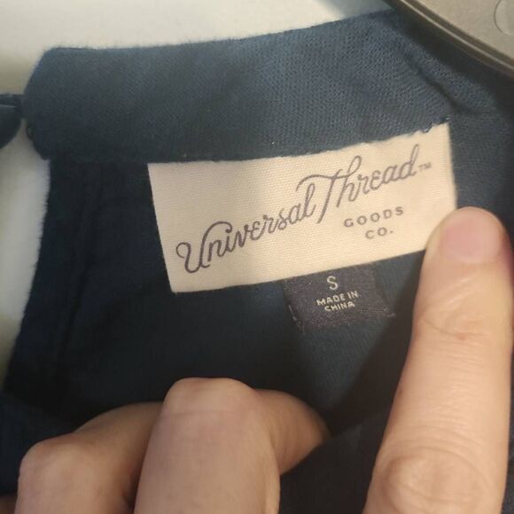 💚 Universal Thread size  S Hunter Green Ruffle Tier Maxi Dress - Picture 3 of 5